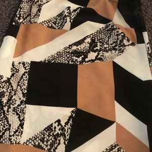 Sleeveless Patchwork Blouse